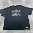 Goldberg Shirt Sz 4XL The Devastation Continues WWE Pro Wrestling T-shirt Black
