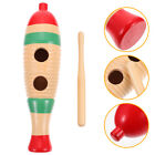 Engage Your Child's Creativity with Wooden Fish Guiro Percussion Toy