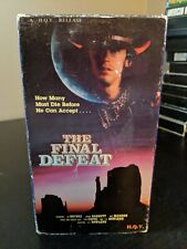 The FInal Defeat (VHS) Rare 1967 spaghetti western Ed Byrnes *BUY 2 GET 1 FREE*
