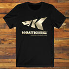 Kastking Fishing Logo Men's Black T-Shirt S-3XL