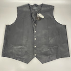 CODY JAMES Vest Men's 3X Western Button Up Big JWI Ranch Black