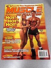MUSCLE MEDIA bodybuilding magazine MONICA BRANT & DANNY HESTER 7-96