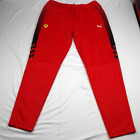 Puma Scuderia Ferrari Race MT7 Track Pants Men XL Red Drawstring Elastic Waist