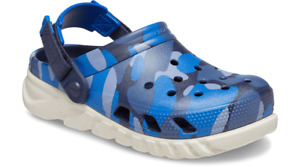 Crocs Women's and Men's Shoes - Duet Max Adjustable Slip On Clogs, Camo Shoes