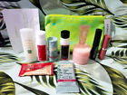 New ListingCLINIQUE MAKEUP SKINCARE TRAVEL GIFT SET BAG LIME GREEN NEW PLUS 6 OTHER ITEMS
