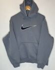Faded Nike Hoodie Center Swoosh Y2K 2000s Sportswear Athleisure Embroidered XL
