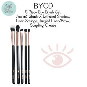 BYOD 5 Piece Eye Brush Set