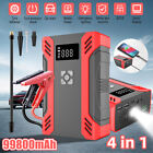 Jump Starter With Air Compressor 2000A Power Battery Charger Emergency Booster