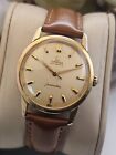 Vintage Omega Seamaster Automatic Strip Linen Dial Men's Watch