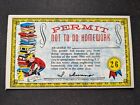 1964 Topps Nutty Awards Card # 26 Permit Not to Do Homework (EX)