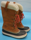 Sorel Joan Of Arctic Shearling Leather Winter Boots NL2393-273 Women's Size 9.5