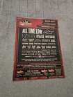 fpot179 MAGAZINE ADVERT 11X8.5 SLAM DUNK FESTIVAL : ALL TIME LOW, THE SKINTS