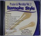 Praise & Worship Volume 2 Christian Karaoke Style NEW CD+G Daywind 6 Songs