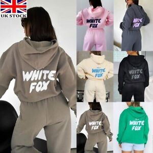 2024 White Fox Boutique Hoodies Tracksuit Set Sweatshirt Sweatpants Womens 2Pcs