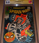 Amazing Spider-Man #58 CGC SS SIGNED Stan Lee John Romita Marvel Spider-Slayer