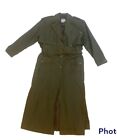 vintage together Army Green Trench Coat.