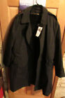 black trenchcoat mens 46 R DSCP military made in USA