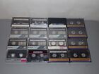 Lot Of Sony & Fuji Type II Cassettes, DR-II FR-II UX90 CDIT II UCX60