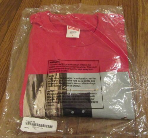 Supreme Banner Tee T-Shirt Size Large Red FW19 FW19T38 Supreme New York 2019 New