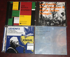 Lee Konitz Lot of 4 CDs - Rhapsody, Thingin (Hat Art), Jonquil, Jugendstil II
