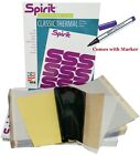 25 Spirit Repro FX Stencil Thermal Tattoo Transfer Copy Paper Surgi-Marker kit