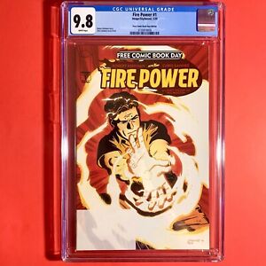 Fire Power # 1 CGC Graded 9.8 FCBD 2020 Edition Robert Kirkman Image Comics