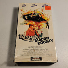 Return To Macon County VHS 1990 Nick Nolte Don Johnson Robin Mattson ACTION CULT