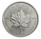 2021 1 oz .9999 silver Canadian Maple leaf BU coin