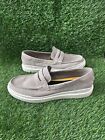 Cole Haan GrandPro Rally Canvas Penny Loafers Men’s Size 12 W Khaki Wide Loafers