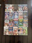 Lot Of 20 Disney Clamshell VHS Movies Films
