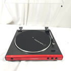 Audio Technica Turntable AT-LP60 Fully Automatic Belt Drive RED