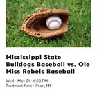 6 Mississippi State vs Ole Miss baseball tickets