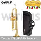Yamaha YTR-2330 Bb Trumpet Student Model with Semi Hard Case YTR2330 - Tracking
