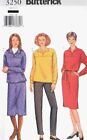 Pattern Butterick Sewing Woman Dress Top Pants Skirts Easy Sz 14-18 OOP NEW