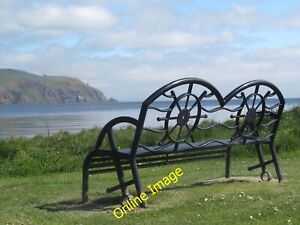 Photo 6x4 Seat with a nautical theme overlooking North Sutor Cromarty/NH c2012