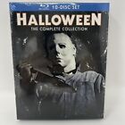 Halloween: Complete Collection Michael Myers (Blu-ray, 10-Disc Set ) Sealed