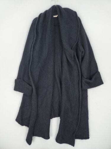 Soft Surroundings Sweater Womens 3X Black Wool Mohair Telluride Topper Cardigan
