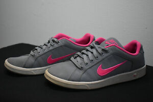 Womens Nike Skateboarding Shoes Size 8 Pink Grey