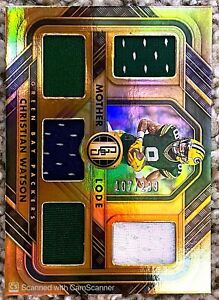 Christian Watson - 2023 Gold Standard - Mother Lode /299 - 5 Patches! - PACKERS