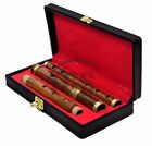 New Irish Professional Rosewood D Flute 4 Piece Natural Finish with Free Case