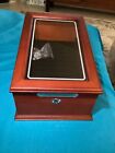 Small Size U.S. Currency Collection Wooden Display Chest Box w/key
