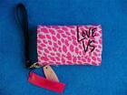 Victoria's Secret Brand iPhone 5 Pink Kisses Case Wristlet Purse w/Tags - New !