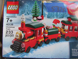 Lego 40138 2015 Limited Edition Holiday Christmas Train Retired Set New Seasonal