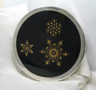 Estate Sterling Silver Reed & Barton Snowflake Trivet Table Hot Plate