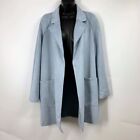 Zara Women's Belted Faux Suede Lapel Collar Open Trench Coat Size XS NWT