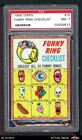 1966 Topps #15 Funny Ring Checklist PSA 7 - NM 2E 00 0414
