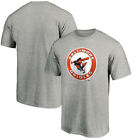 SALE!!_ Men's Baltimore Orioles Ash Cooperstown Collection Forbes T-Shirt S-5XL