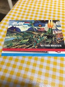 VTG 1983 GI Joe Catalog Brochure To The Rescue Mobile Task Force - See Details