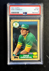 1987 Topps - #620 Jose Canseco PSA 6 (RC Cup)