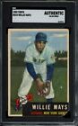 1953 Topps #244 Willie Mays SGC AUTHENTIC New York Giants SP HOF Baseball Card